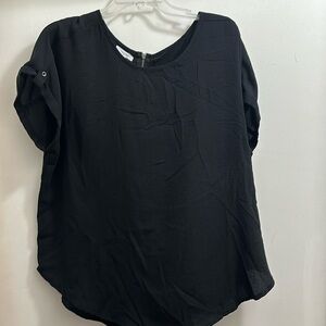 Maurices Delton Zipper Back Blouse